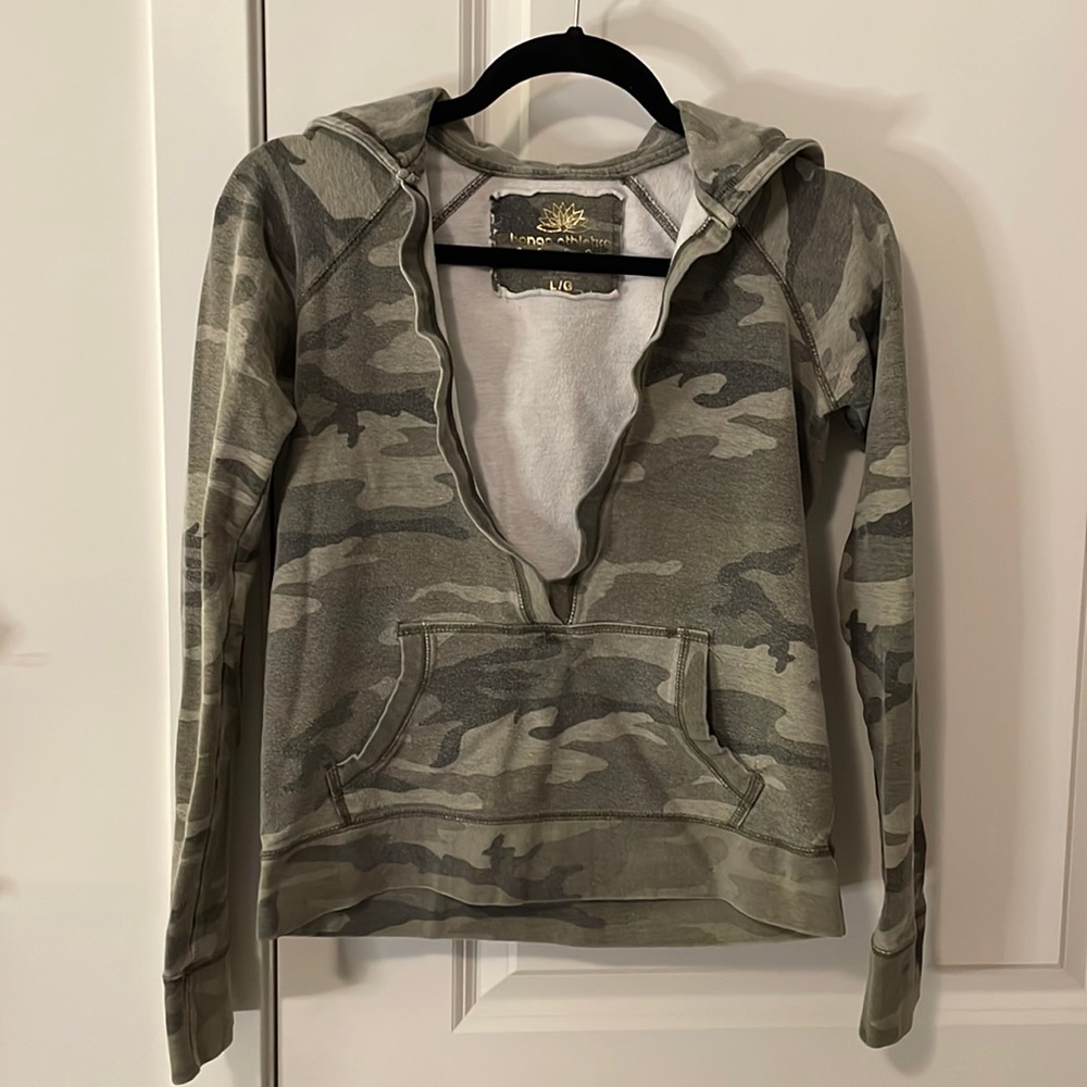 Bongo Athletica Camo Hoodie